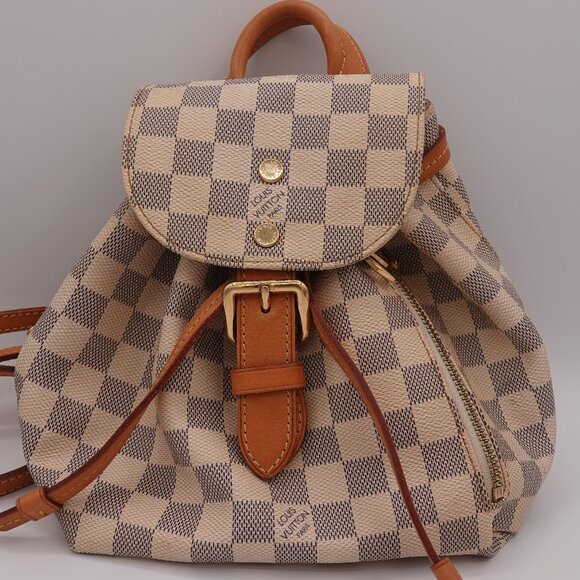 Louis Vuitton Damier Azur Sperone BB Backpack - Picture 1 of 16